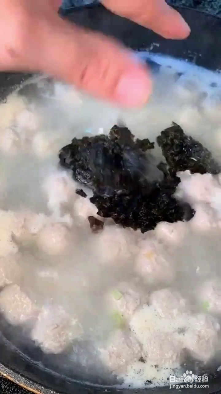 如何制作好喝的肉丸子汤