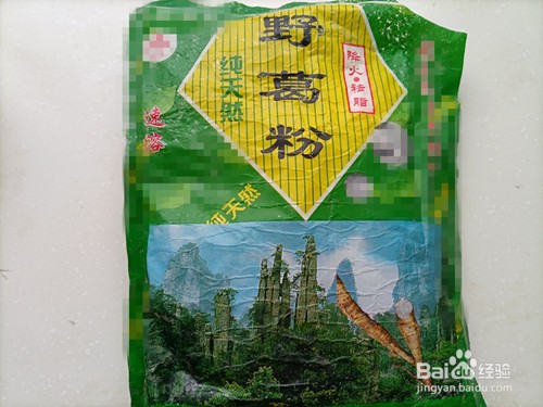 野葛粉的冲泡方法