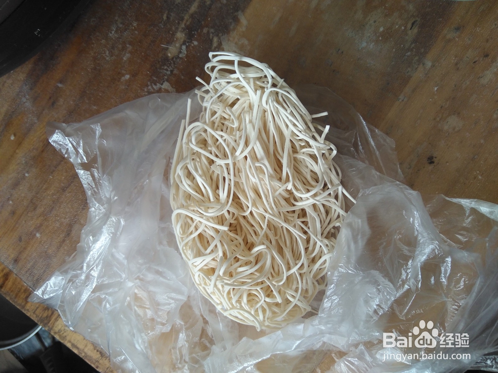 简单美味的腌葱花汤面
