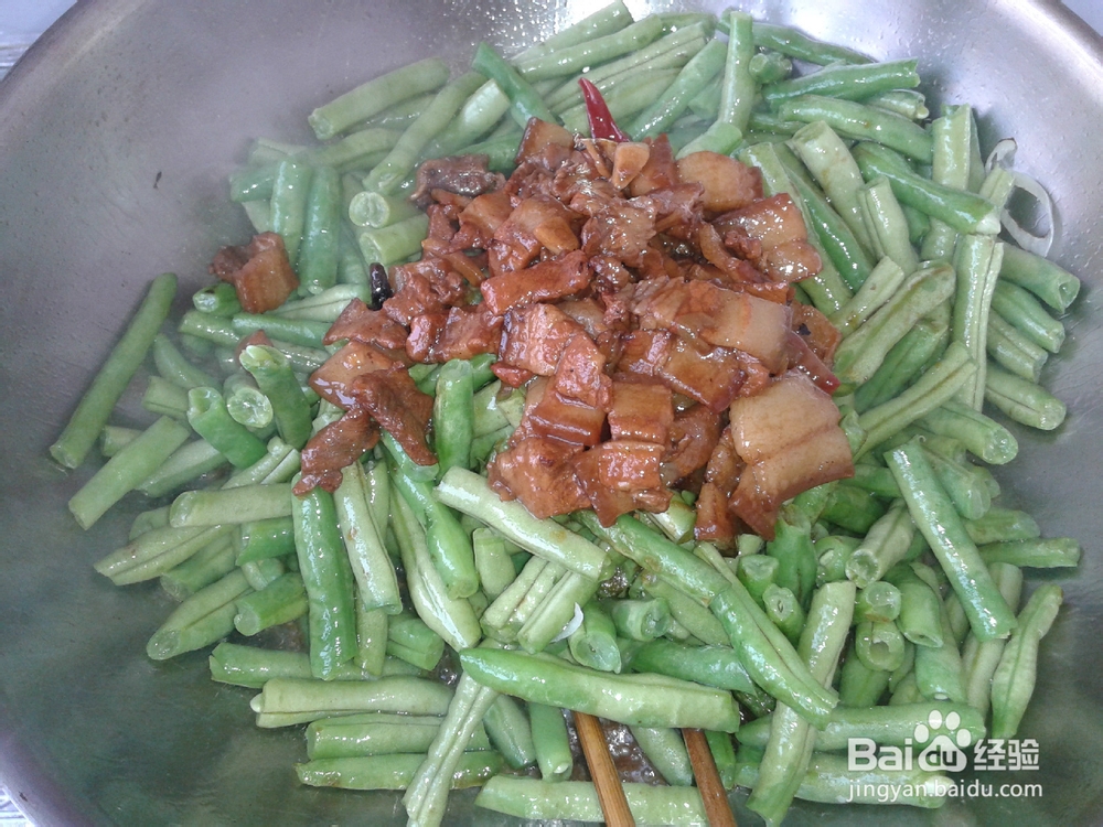 猪肉豆角焖面的家常做法