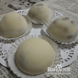 奥利奥雪媚娘的做法