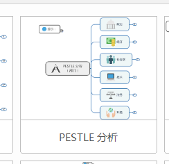 如何使用MindManager制作PESTLE分析图