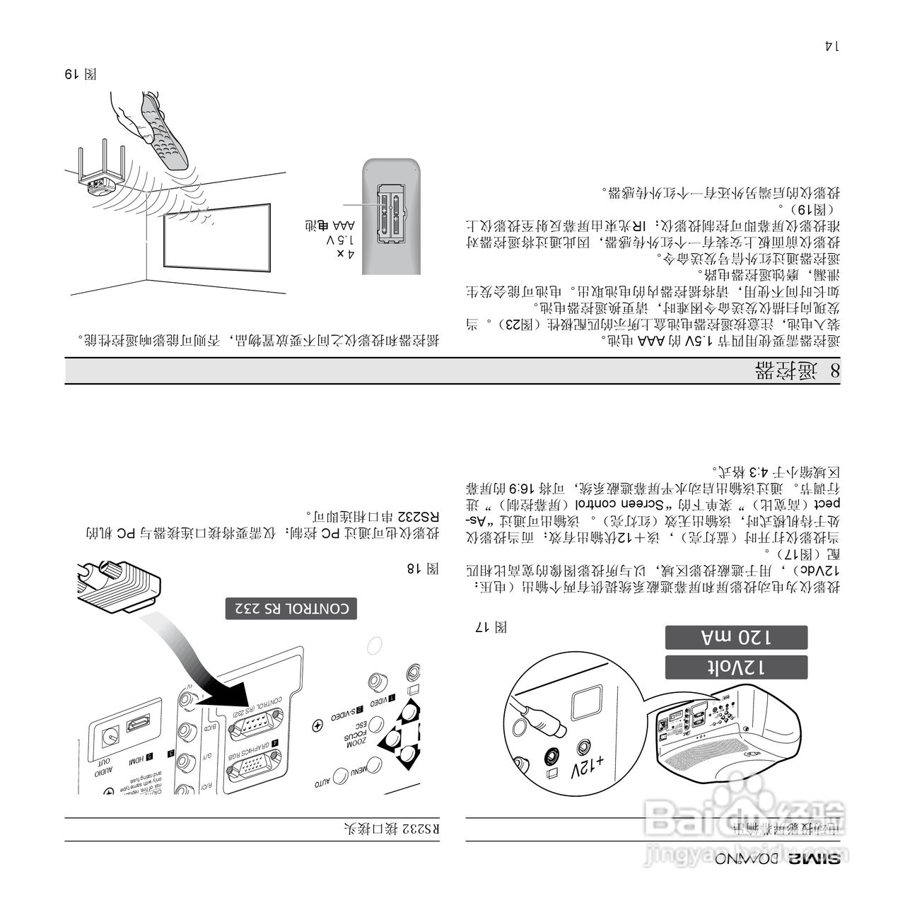 SIM2 D80 投影机说明书:[6]