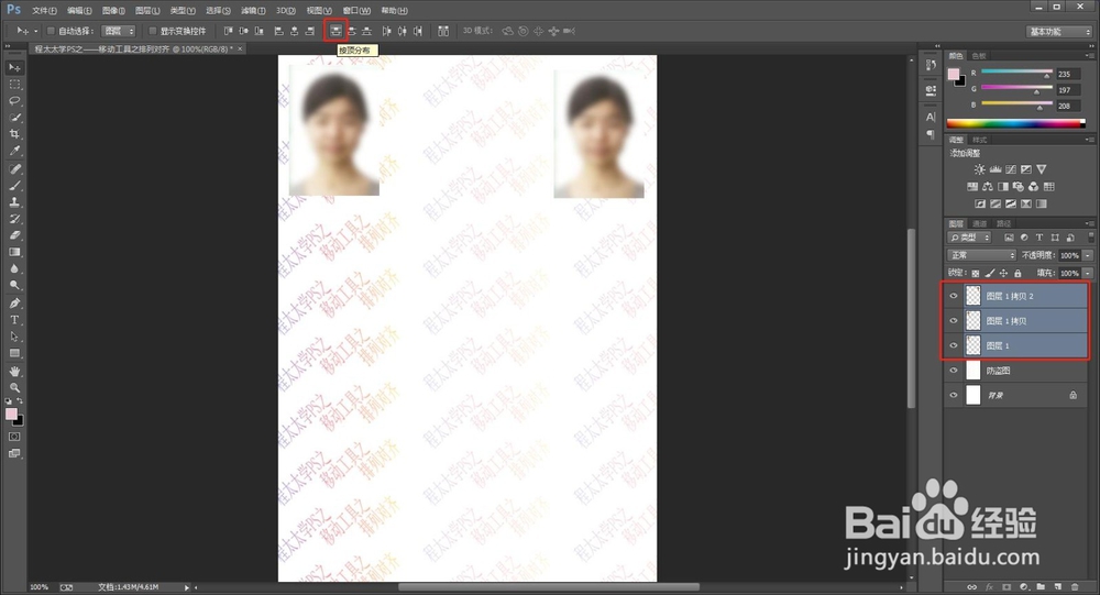 程太太学PS之——移动工具之3-2(2018-11-22)