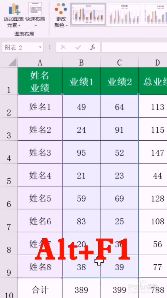 Excel小技巧alt的用法