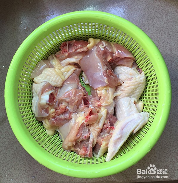 熏豆干焖烧鸡块的做法