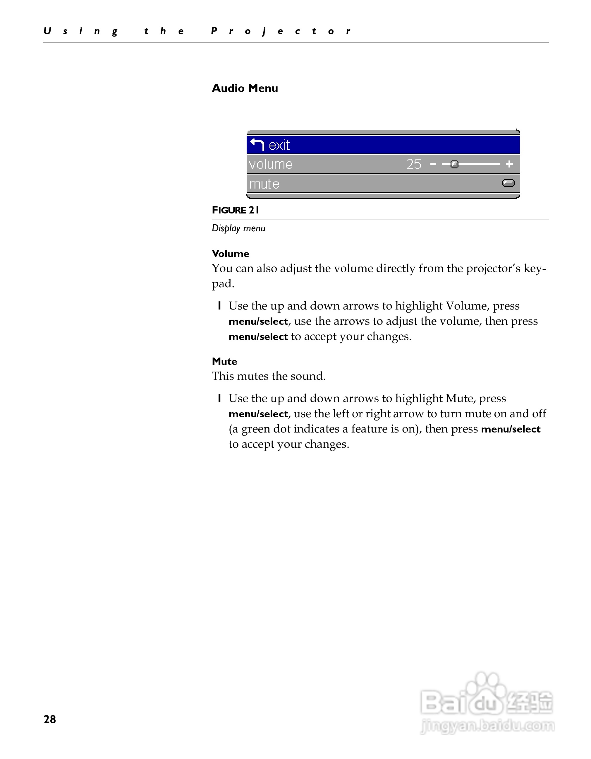 富可视 LP500投影机说明书:[4]