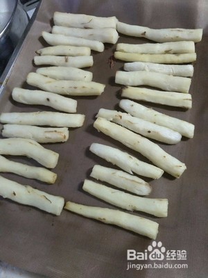 微波炉烤山药的做法