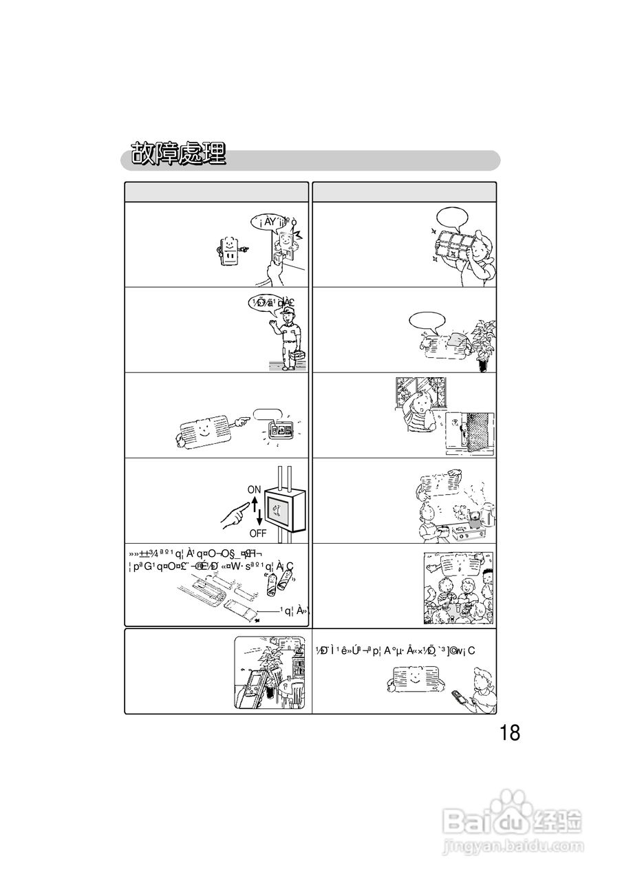 三洋SAP-E458V型冷气机说明书:[2]