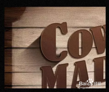 Photoshop合成西部风格的海报教程