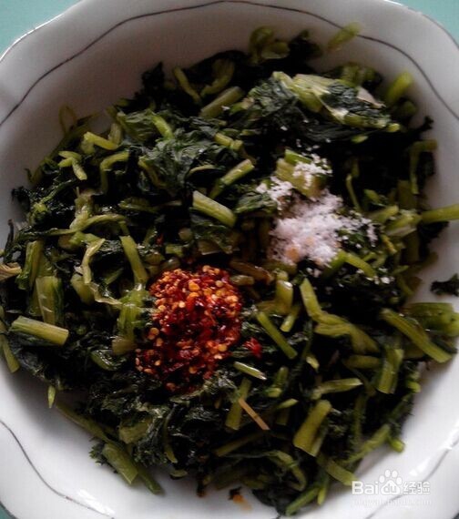 如何制作拌雪里蕻