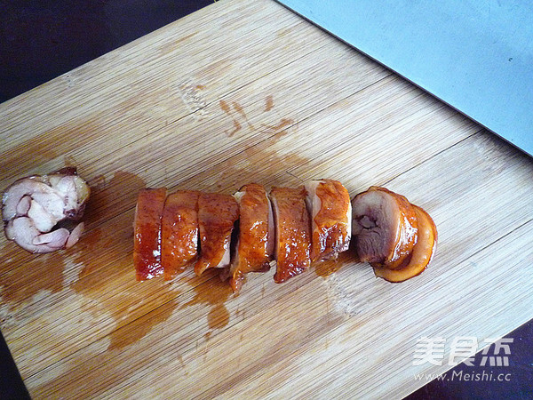 叉烧鸡腿卷的做法