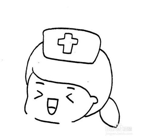 手抄报系列-2020武汉加油简笔画