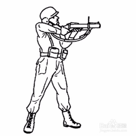 真人cs“射击”的常用姿势