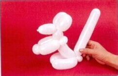 魔法气球造型教程系列之：[15]松鼠