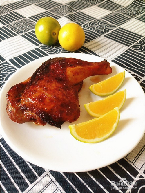 好吃好做有营养的烤箱烤鸡全腿