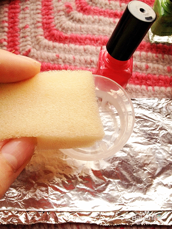 DIY美甲教程----彩虹渐变色