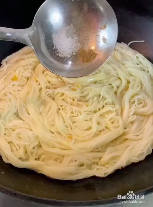 挂面鸡蛋饼的家常做法