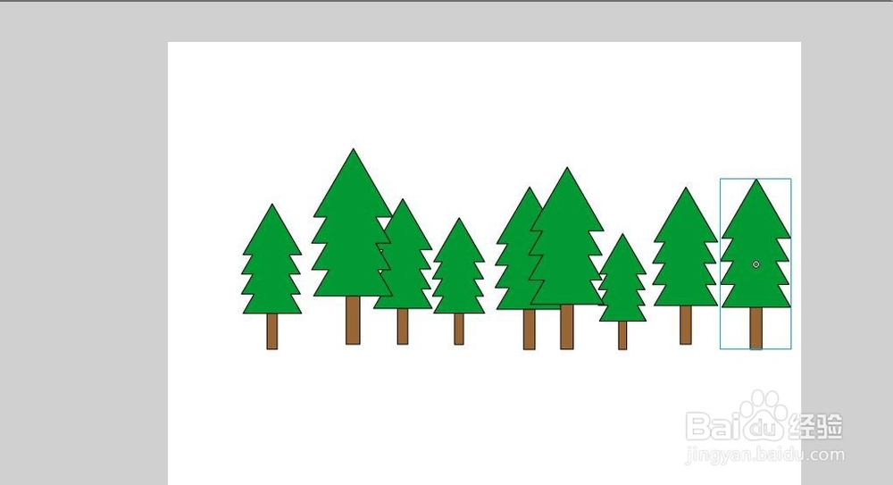 flash如何把一棵树生成一片森林教程