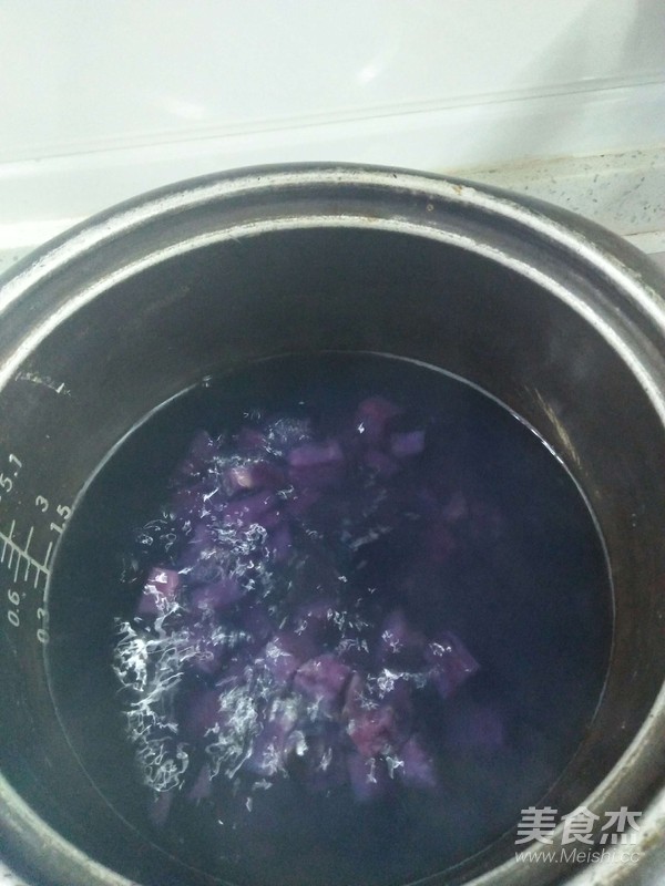 紫薯小汤圆的做法