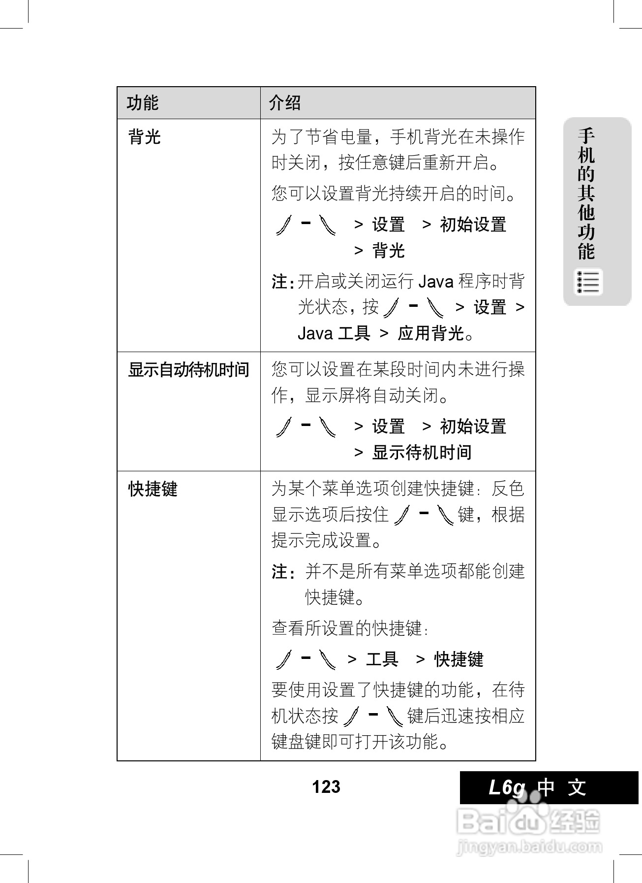 摩托罗拉L6G手机使用说明书:[13]