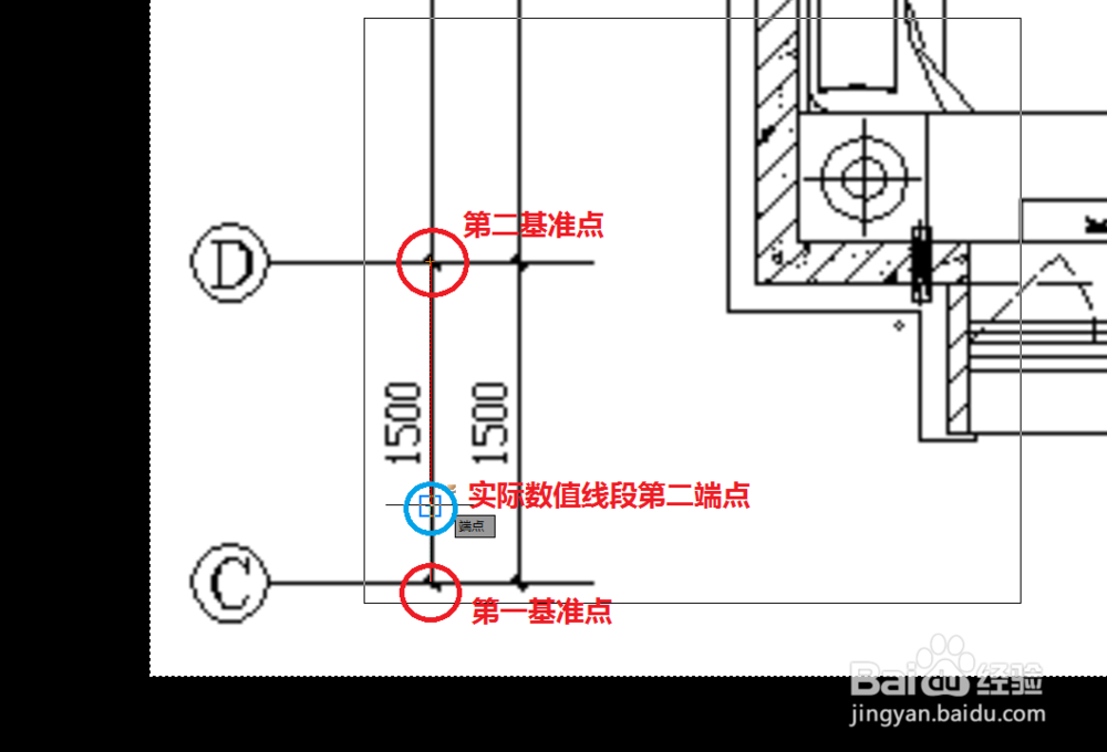 如何将图片按照实际尺寸放到cad中