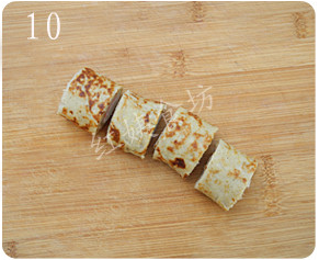 香蕉与蟹棒擦出的健康火花—香蕉蟹棒卷