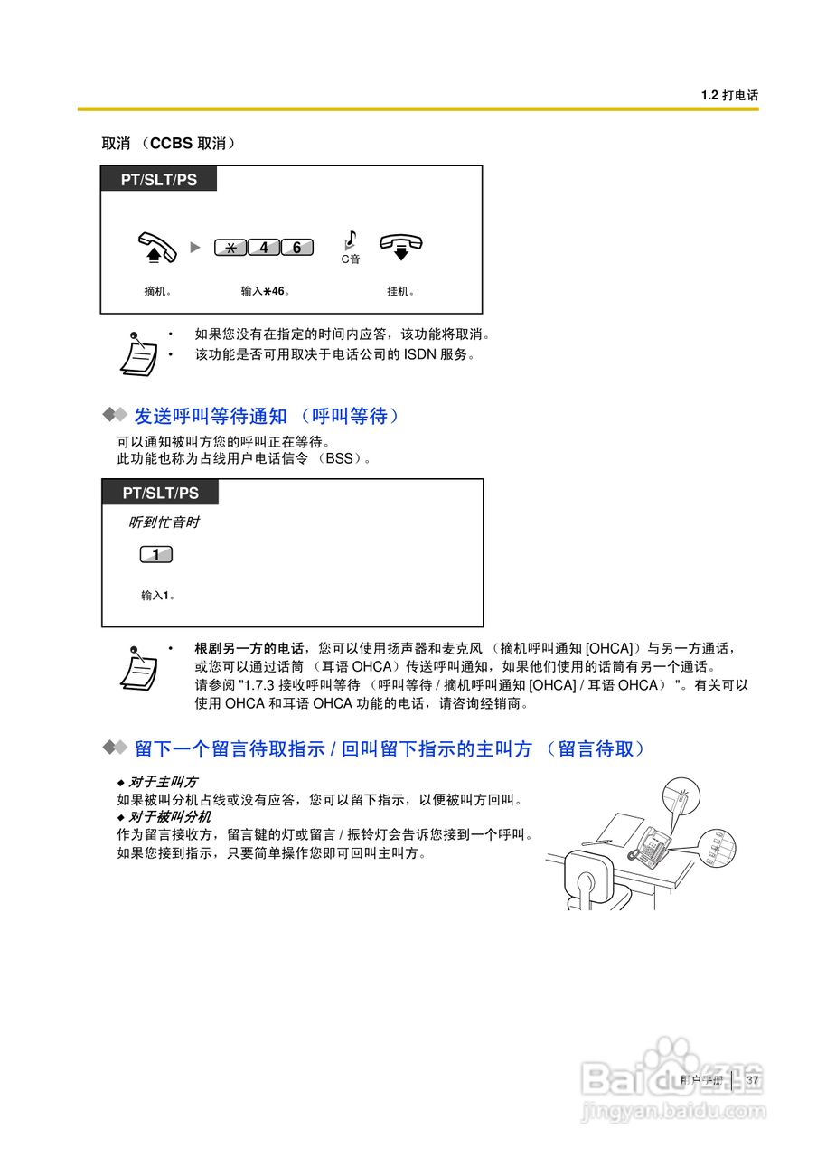 Panasonic KX-TDA30/TDA100/TDA200/TDA600电话交换机:[4]