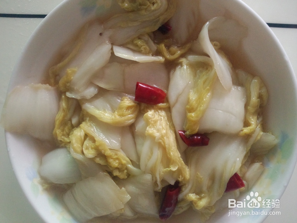 醋溜娃娃菜（大白菜）