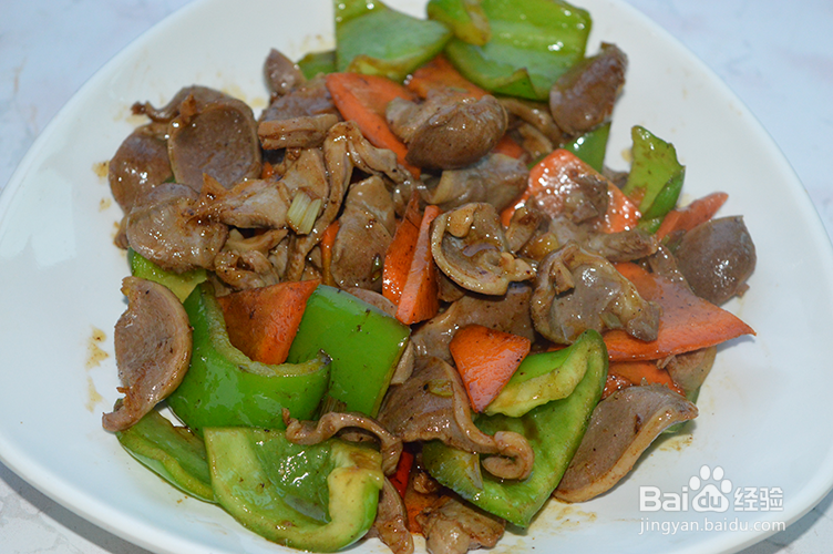 怎么做油爆鸡胗片?