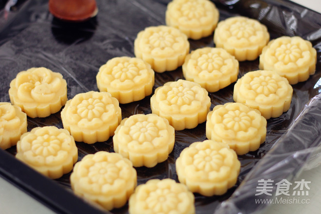 椰香绿豆糕的做法