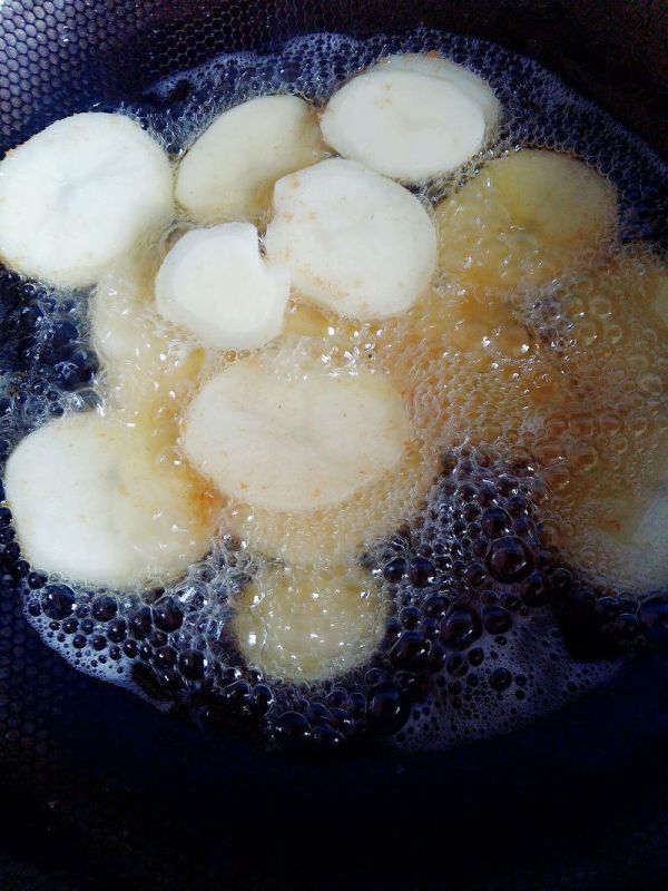 金沙薯饼富贵虾