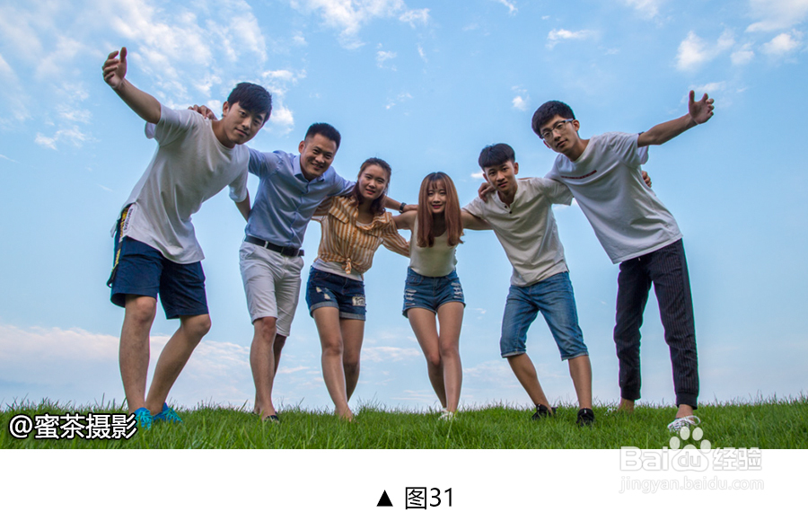 如何拍不一样的合影
