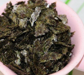 12个月宝宝补铁补钙辅食---紫菜香菇肉末泡饭