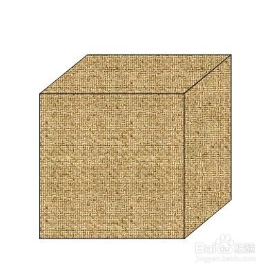 <b>在PPT中制作一个正方体的编织盒</b>