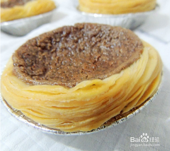 怎么做出可可蛋挞