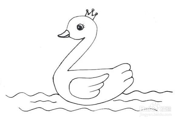 “大黄鸭”怎么画