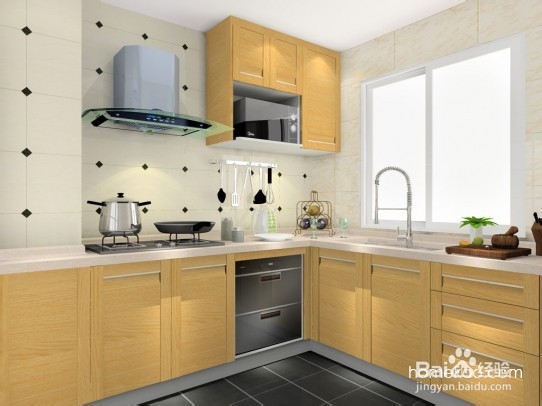 田园简欧之风 厨房装修图片