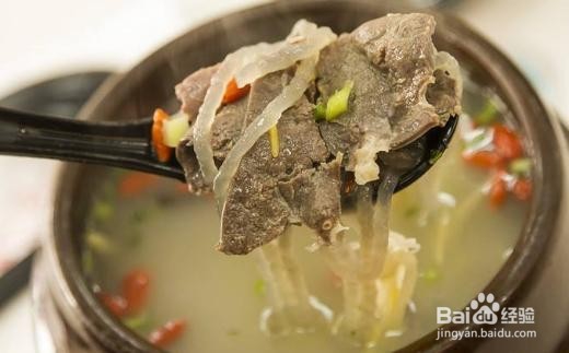 羊肝煮水白菜的做法