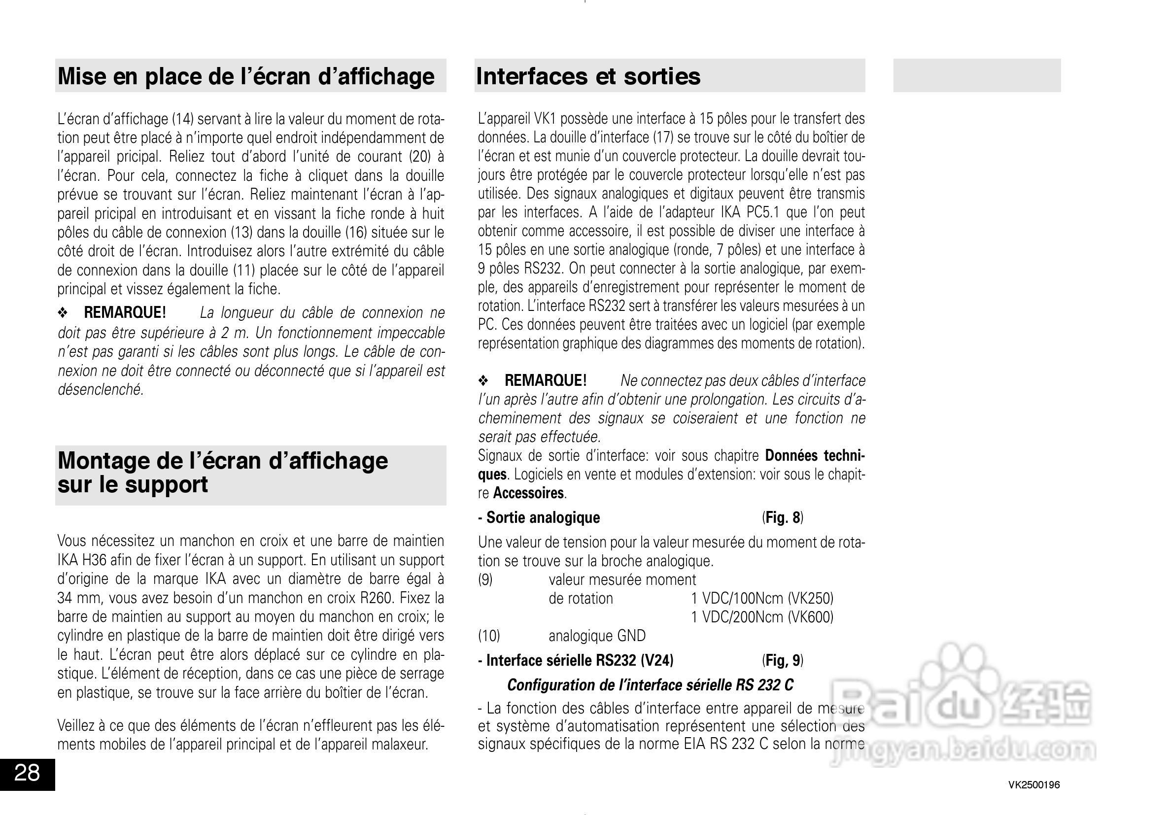 IKA VK600控制型扭矩测量仪使用说明书:[3]