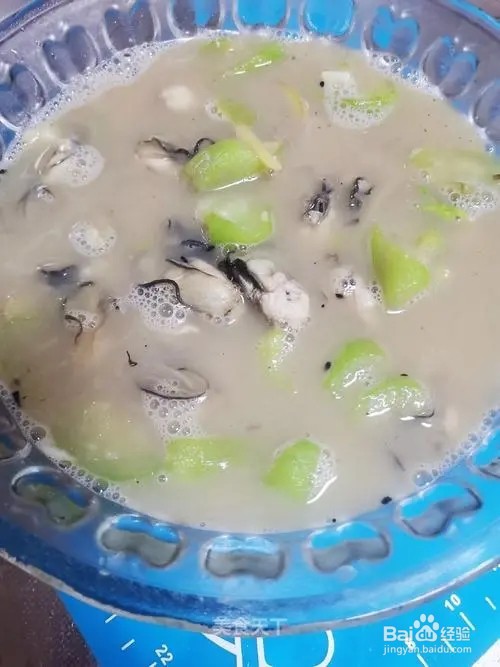 生蚝丝瓜鲜汤