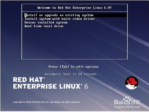 Redhat enterprise Linux 6.0安装图解