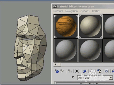 3dMax建模一个另类的头像