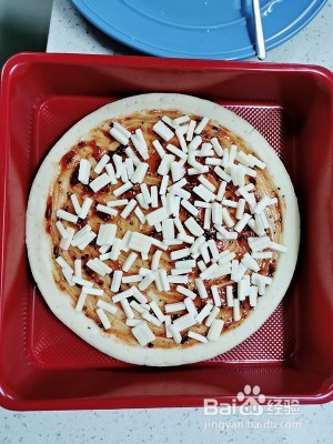 培根鸡肉大虾披萨的做法