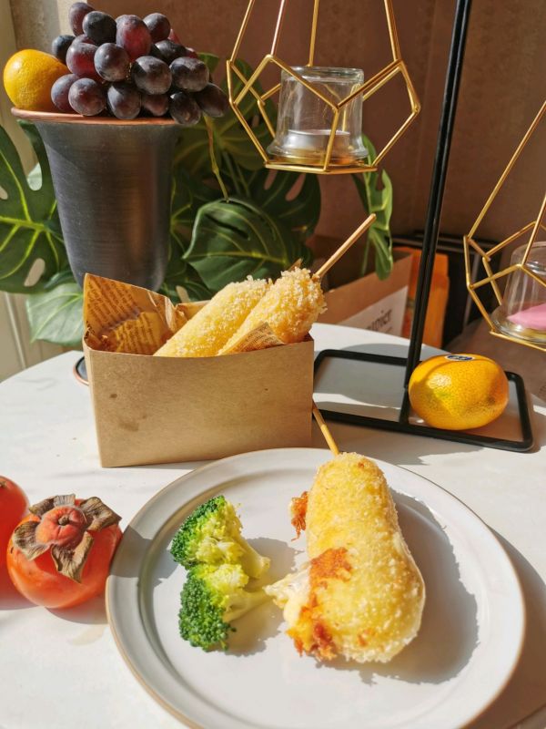 土豆拉丝芝士棒