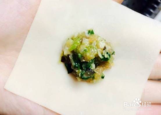 包馄饨 \云吞的制作步骤
