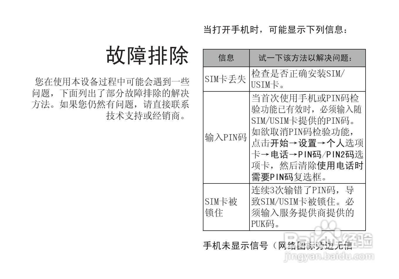 多普达S610手机使用说明书:[6]