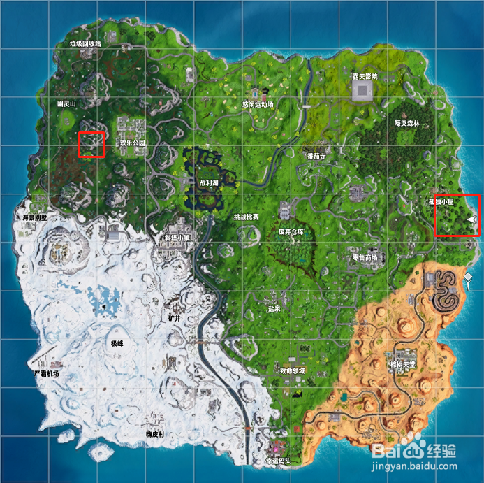 堡垒之夜在欢乐公园和孤独小屋附近的钢琴上演奏