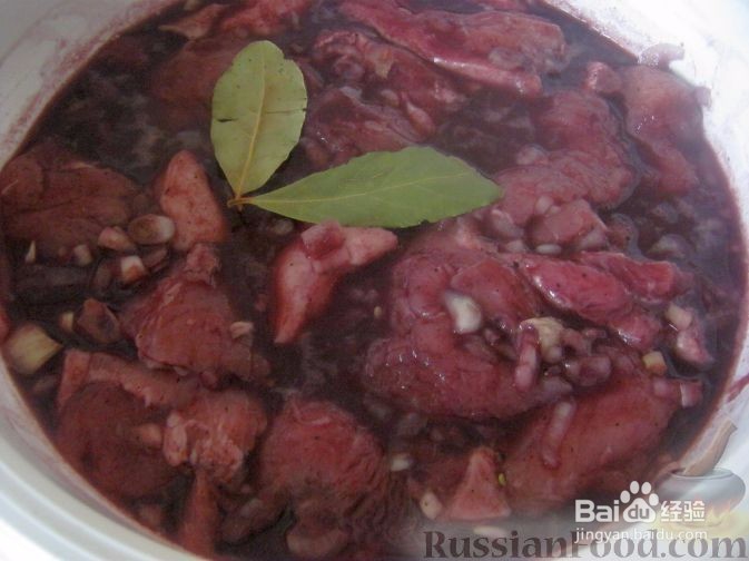 红酒腌制烤羊肉串羊肉的制作方法