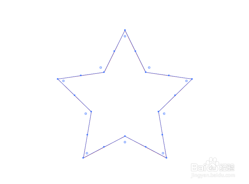 ai如何快速制作金色立体五角星